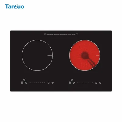 Hot Sell Built in Electric Appliance EMC Board Induction Infrared Cooker 2 Burners Ceramic Hob