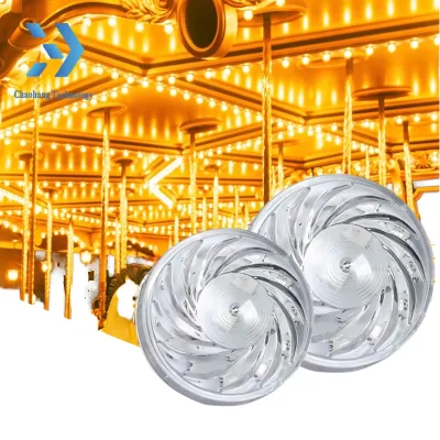 Outdoor Smart RGB LED Pixel Light Bulb IP65 Programmable for Theme Park Point Lights Emitted Color Changeable