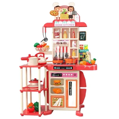 2024 Trending Plastic Pretend Cooking Kitchen & Food Toys for Kids' Playroom Kitchen Toys
