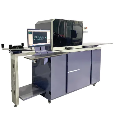 Stainless Steel Letter Bending Machine Plate Sheet Materials Flat Metal 3d Channel Letter Sign Iron Perforating Blade Automatic