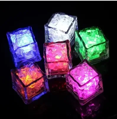 Best LED Glow Ice Cubes Fast Slow Flashing LED Lights Flashing LED Ice Cubes Party Bar Christmas
