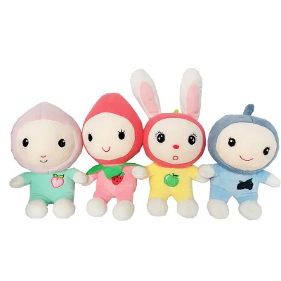 Wholesale Plush Soft Fruit Vegetable Plush Toy Plush Doll Toy Custom Stuffed Mascot Toy