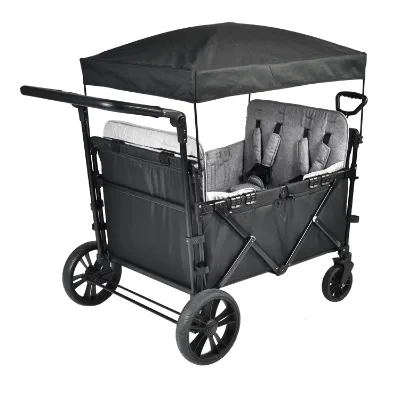 Manufacturers Folding Wagon Beach Hand Utility Baby Carry Foldable Kids Wagon Stroller Camping Trolley Garden Cart
