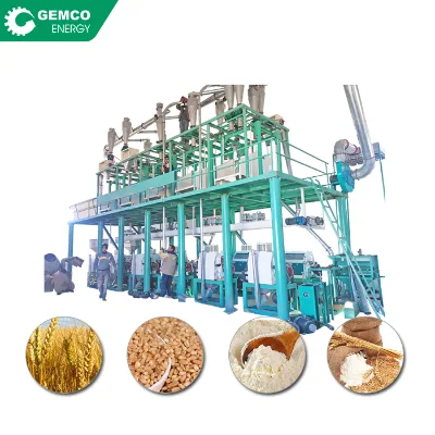 Low Price Small Price Wheat Flour Complete Plant French Flour Mini Flour Mill Plant
