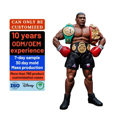 Custom Pvc Toys Collection Enthusiast Sports Star Athletes Boxer Model Boxing Action Figure