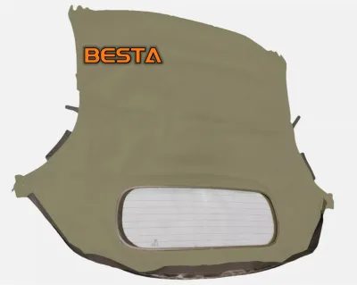 For Boxster 97-02 986 Windshield Replacement New Soft Top Glass Part BOXSTER-PEBBLE-STF-HG
