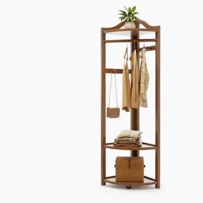 Multifunctional Coat Rack, Minimalist Freestanding Storage Rack, Bedroom and Living Room Furniture