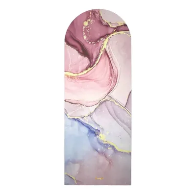 Custom Shaped Arched Yoga Mat with Custom Printing