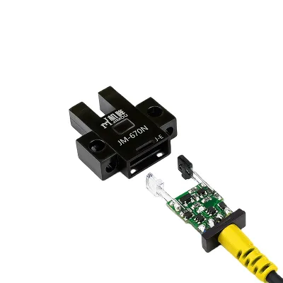 Wholesale NO+NC 5mm Sensing 10-30VDC Slot-Type U Type 4 wire 672N u shaped Photoelectric Proximity Sensor