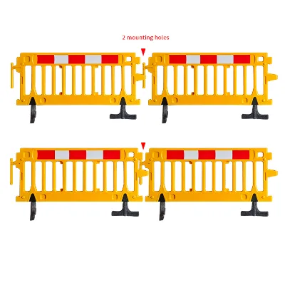 Easy to Install Plastic Traffic Fence Barrier for Hazardous Working Areas and Construction Sites