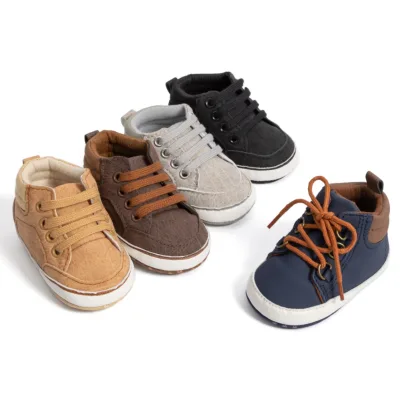 Minor Customize Soft Warm Cotton Comfortable Breathable Organicbaby Baby Casual Shoes Boys Baby Toddler Shoes
