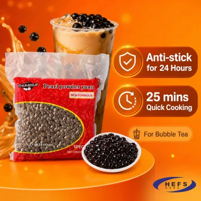 Black Chewy & Soft Tapioca Pearls 900g/1kg Bag for Bubble Tea Dessert Yogurt/Ice Cream Premium Topping Wholesale OEM/ODM Boba