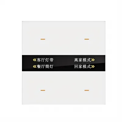 Tuya Zigbee Smart Scene Switch M8 PRO 4 Scene Control Panel PC for Alexa Google Home