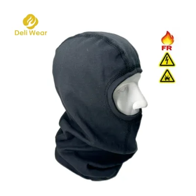 Deli Wear Quality Control Fire Resistant Balaclava Men Vehicle Repair Welding FR Balaclava From China Supplier