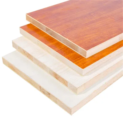 17-18mm melamine block board with falacata core ,rubber wood core for furniture