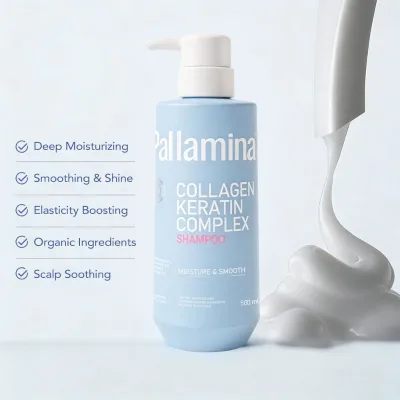 For OEM Organic Collagen Protein Sroget Nourishing Deep Cleansing Hair Shampoo-Private Label for All Hair Types