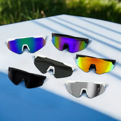 Hot Outdoor Sports Cycling Climbing Light Frame Sunglasses Anti-UV Smart Glasses Music Push Button Control Magnetic Charging