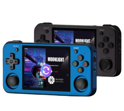 For New Handheld Portable 3.5-Inch Retro Arcade Game Machine RG353M RK3566 Android 11 Touch Screen 2GB RAM 32GB Storage