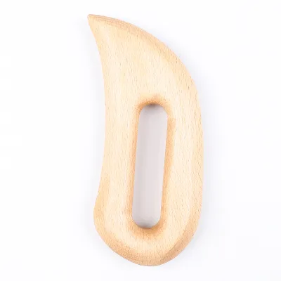 Wholesale Derma Rolling System Natural Wood Body & Facial Massage SPA Tool Brush with US Plug