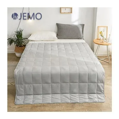 Summer Outfit 100% Cotton Cool Felt Material Large Custom 15 Lbs Anxiety Weighted Blanket
