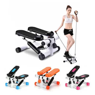 Wholesale Stepper with Rope Mini Stepper Exercise Machine High Quality Home Use Exercise Stepper Leg Trainer