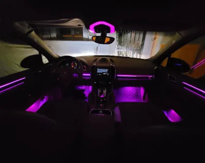 Car Lighting System Interior Environment LED Light Interior Atmosphere Light for Porsche Cayenne 2010-2017