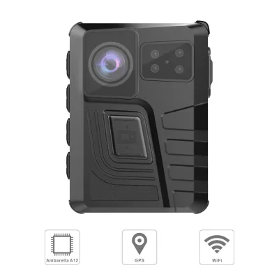 Cammpro M852 Wifi Body Worn Camera Ambarella A12 Digital LED Screen With Video Live Streaming