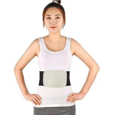 Hot Sale Leather Lumbar Support Waist Belt Orthopedic Strain Disc Herniation Relief Fitness Sports Use Adult Warm Pad Pain
