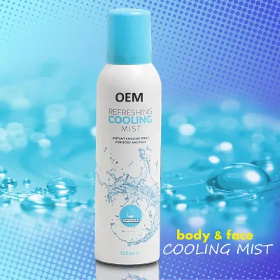 Cold Feeling Body Cooling Spray Mist for Summer