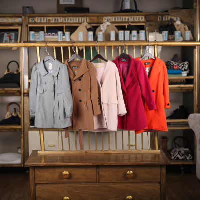 Good Quality Europe Used Clothes Long Worsted Coat Used Brand Clothes for Woman