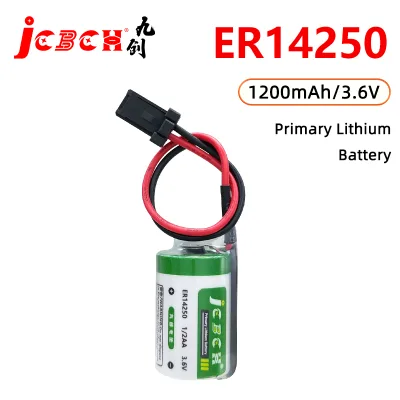 JCBCH ER14250 Suitable for Estun Robot ER10-700-SR Robotic Arm ER10-900 Encoder Li-SOCl2 Battery 3.6V
