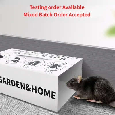 Non Toxic High Strength Foldable Solid Eco Friendly Disposable Heavy Duty Glue Sticky Insect Trap Cockroach Control Home Kitchen