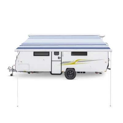 Awnlux Customized Outdoor FULL Cassette Awning Outdoor Camper RV Awning Aluminum and Heavy Duty Retractable Awning
