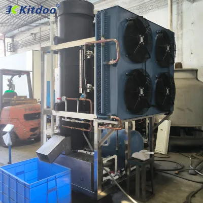 25 Tons Ice Tube Making Machine Big Ice Tube Maker Business for Seafood Preservation