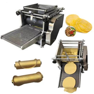 Electric Flour Tortilla Making Machine Restaurant Tortilla Roller Maker