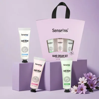Hot Selling Private Label Organic Hydrating Whitening Moisturizing Long Lasting High Quality Soothing Hand Cream Set Wholesale