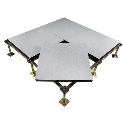 Calcium Sulphate Raised Flooring Tiles service center Anti Static Floor Tile for Cleaning Room