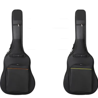 Wholesale Music Instrument Accessory 30 to 41 Inch Single Double Shoulder Mandolin Acoustic Bass Electric Guitar Waterproof Bag
