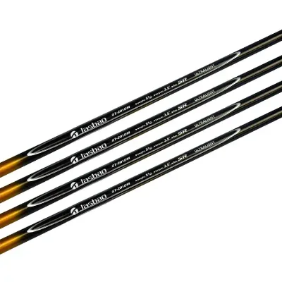 Custom Golf Shaft Plating Black Matt Finished Multi Flex 45'' Golf Graphite Shafts