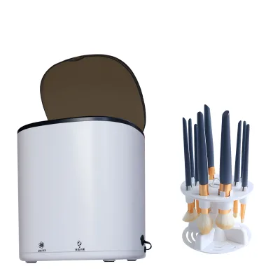 Hot Selling Portable 3-in-1 Automatic Electric Makeup Brush Cleaner Machine USB Operated Top Seller