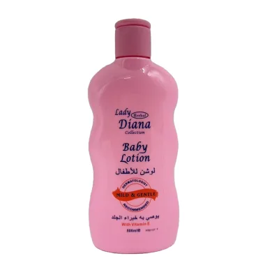 Wholesale 500ml Herbal Baby Lotion for Face and Body - Ultra Smooth with Almond Oil, Vitamin E, and Aloe