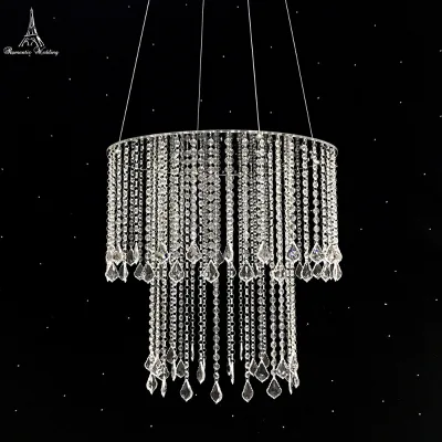 Large Crystal Chandelier for Wedding Table Decorations Elegant Centerpieces for Weddings