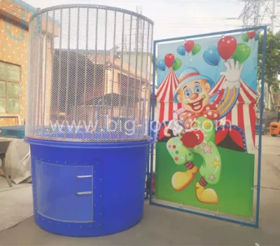 Creative New Cheap Dunking Children Like Fun Water Games Inflatable Water dunk tank for Kids Backyard