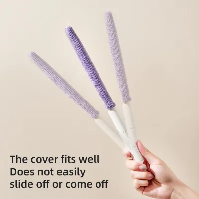 Support OEM Long Handle Blind Cleaner Brush Extendable Dusting Tool for High Window Blinds Scrubber Reusable Home Cleaning