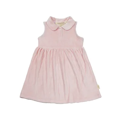 Fashion Summer Sleeveless Turndown Collar Casual Baby Dress Kids Clothing Small Skirt Dress for Baby Girls