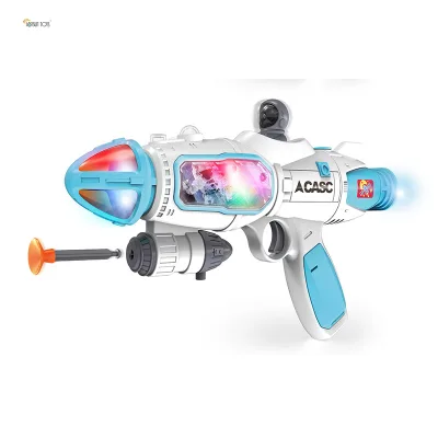2024 High Quality ABS Plastic Space Spray Music Light Toy Submachine Gun Air Soft for Boys EN71 Certified JOYSUN TOYS