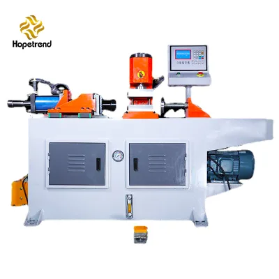Automatic Hydraulic End Forming Machine for SS MS CRS Pipes Aluminum Tube End Finishing with Steel Bar Processing