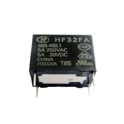 HF32FA/005-HSL1 5V 4 Pin 5A 250V AC 30V DC Relay Group Usually Open a Set of Conversions