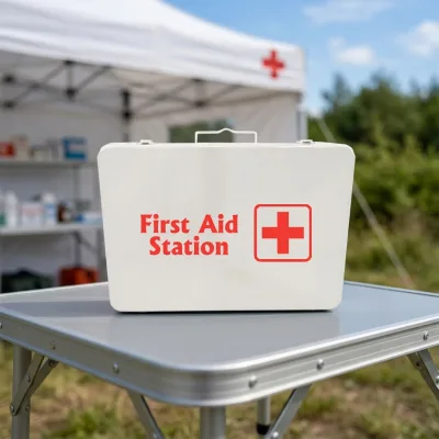 Wholesale ANSI First Aid Kit Metal Box Emergency Medical Station Bulk Factory Price Large Stock Fast Shipping OEM Service