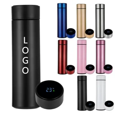 Personalised 1 Liter 304 SUS Double Sided Thermos Tumbler Bottle Flasks Thermoses Stainless Steel Water Bottle
